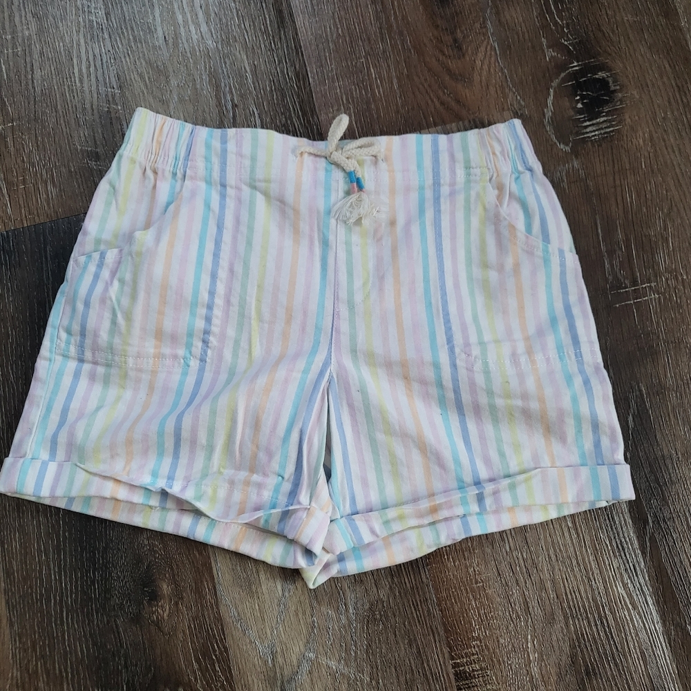 ☀️🩷rainbow stripe shorts